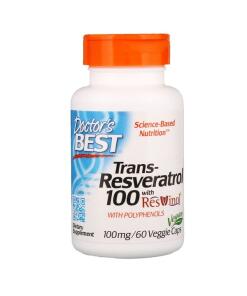 Doctor's Best - Trans-Resveratrol with ResVinol