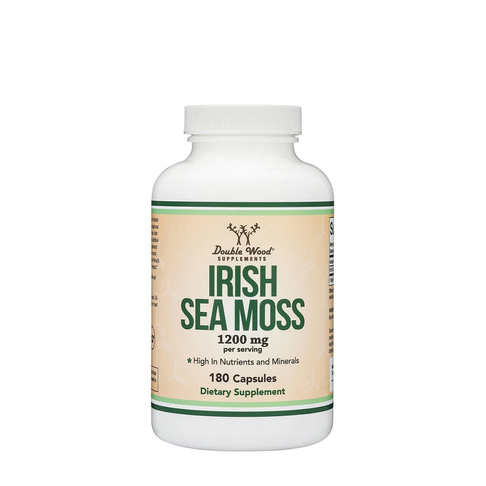 Double Wood Supplements - Double Wood Supplements Irish Sea Moss (180 Capsules)