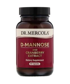Dr. Mercola - DR. MERCOLA D-mannoza with cranberry (60 caps)