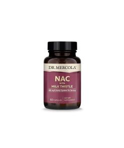 Dr. Mercola - DR. MERCOLA NAC with Milk Thistle (60 caps)