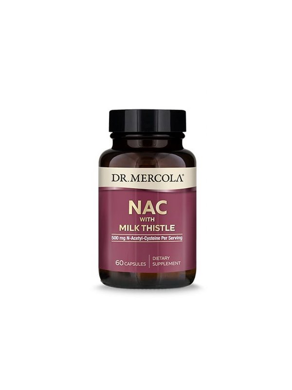 Dr. Mercola - DR. MERCOLA NAC with Milk Thistle (60 caps)