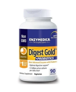 Enzymedica - Digest Gold + Probiotika - 90 kapsler