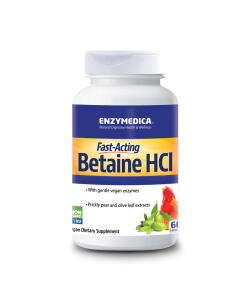 Enzymedica - Enzymedica Betaine HCI 600mg 60 capsules