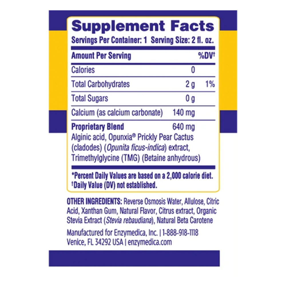 Enzymedica - Apaisement des brûlures d'estomac, Vanille Orange - 6 x 60 ml – Image 3