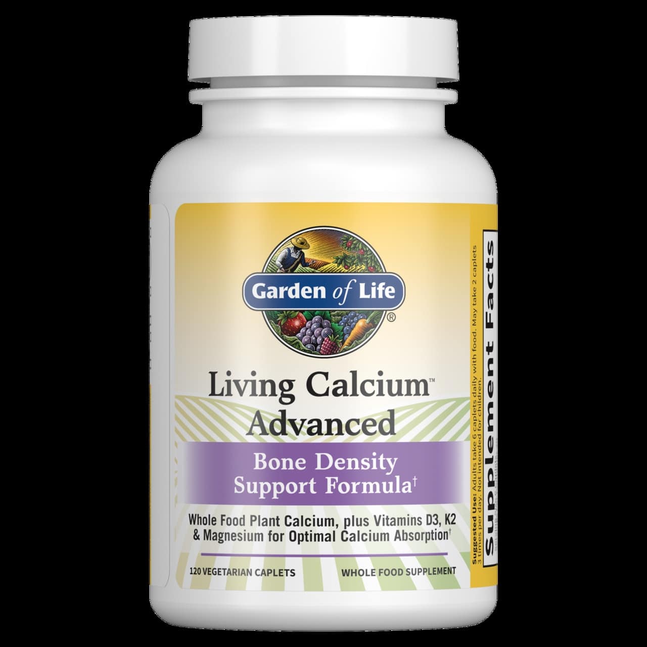 Calcium Avancé Vivant - 120 capsules végétariennes – Image 3