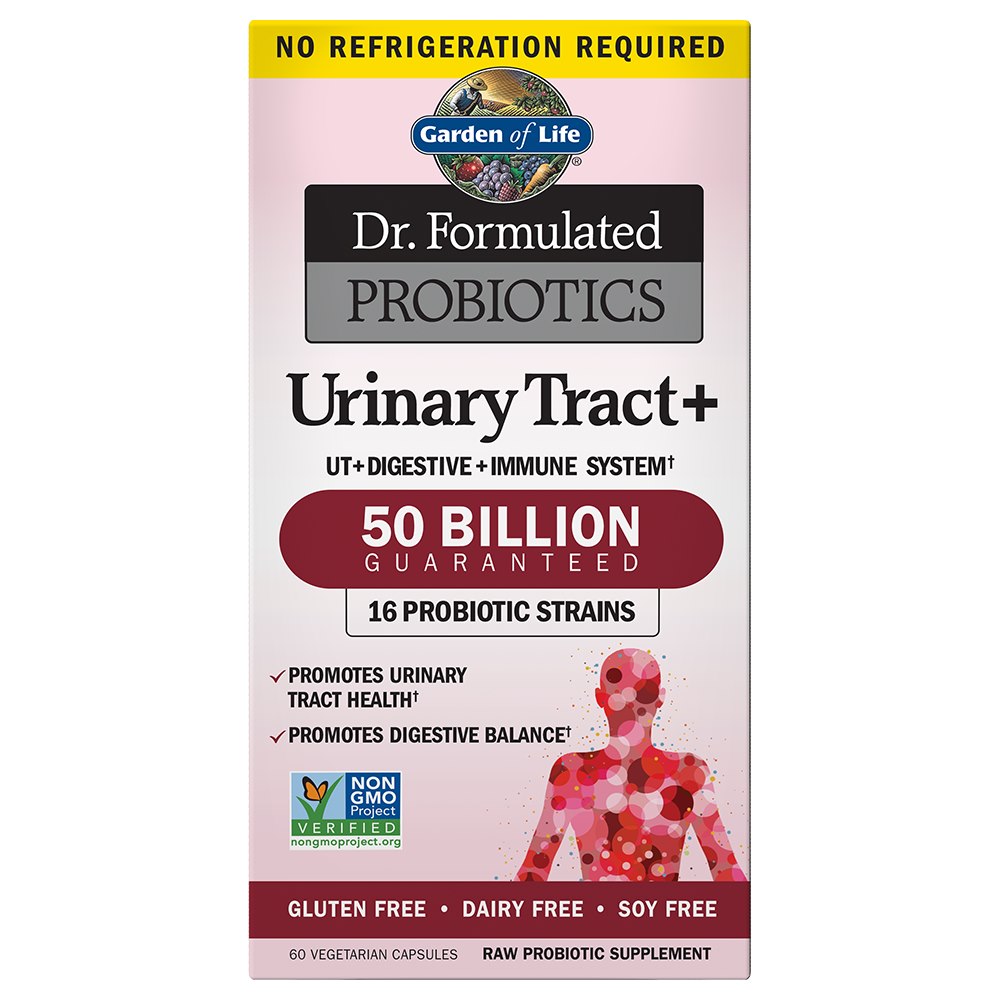Garden of Life - Dr. Formulated Probiotics Urinary Tract+ - 60 vcaps