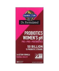 Garden of Life - Dr. Formulated Probiotics Women's pH - 30 vcaps