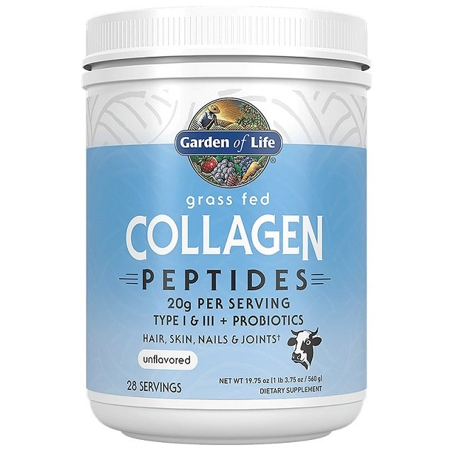 Garden of Life - Grass Fed Collagen Peptides - 560g