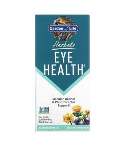 Garden of Life - Herbals Eye Health - 30 vegan softgels