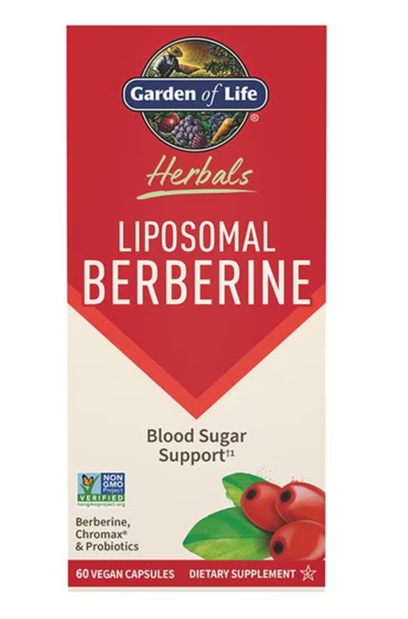 Garden of Life - Herbals Liposomal Berberine - 60 vcaps