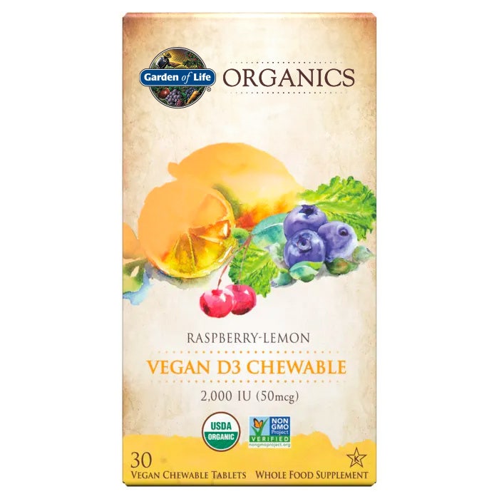 Garden of Life - Mykind Organics Vegan D3 Tyggetabletter