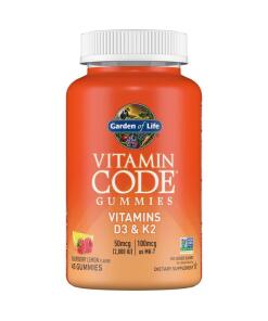 Garden of Life - Vitamin Code Gummies Vitamins D3 & K2