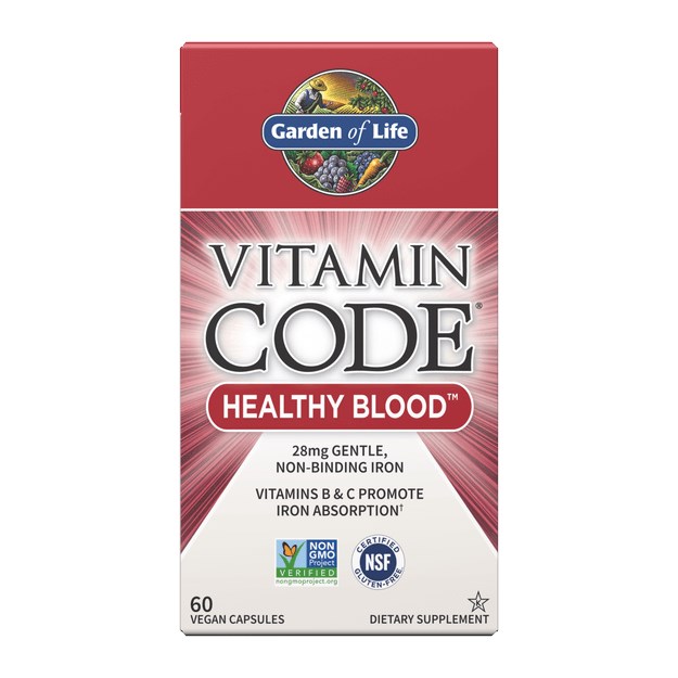 Garden of Life - Vitamin Code Healthy Blood - 60 vegan caps
