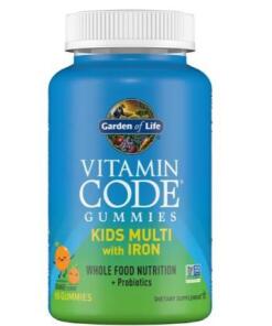 Garden of Life - Vitamin Code Kids Multi with Iron Gummies