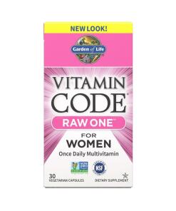 Garden of Life - Vitamin Code RAW ONE for Women - 30 vcaps