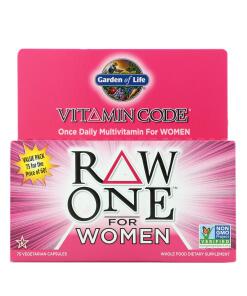 Garden of Life - Vitamin Code RAW ONE for Women - 75 vcaps