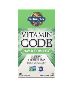 Garden of Life - Vitamin Code Raw B-Complex - 60 vegan caps