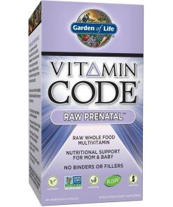 Garden of Life - Vitamin Code Raw Prenatal - 180 vcaps