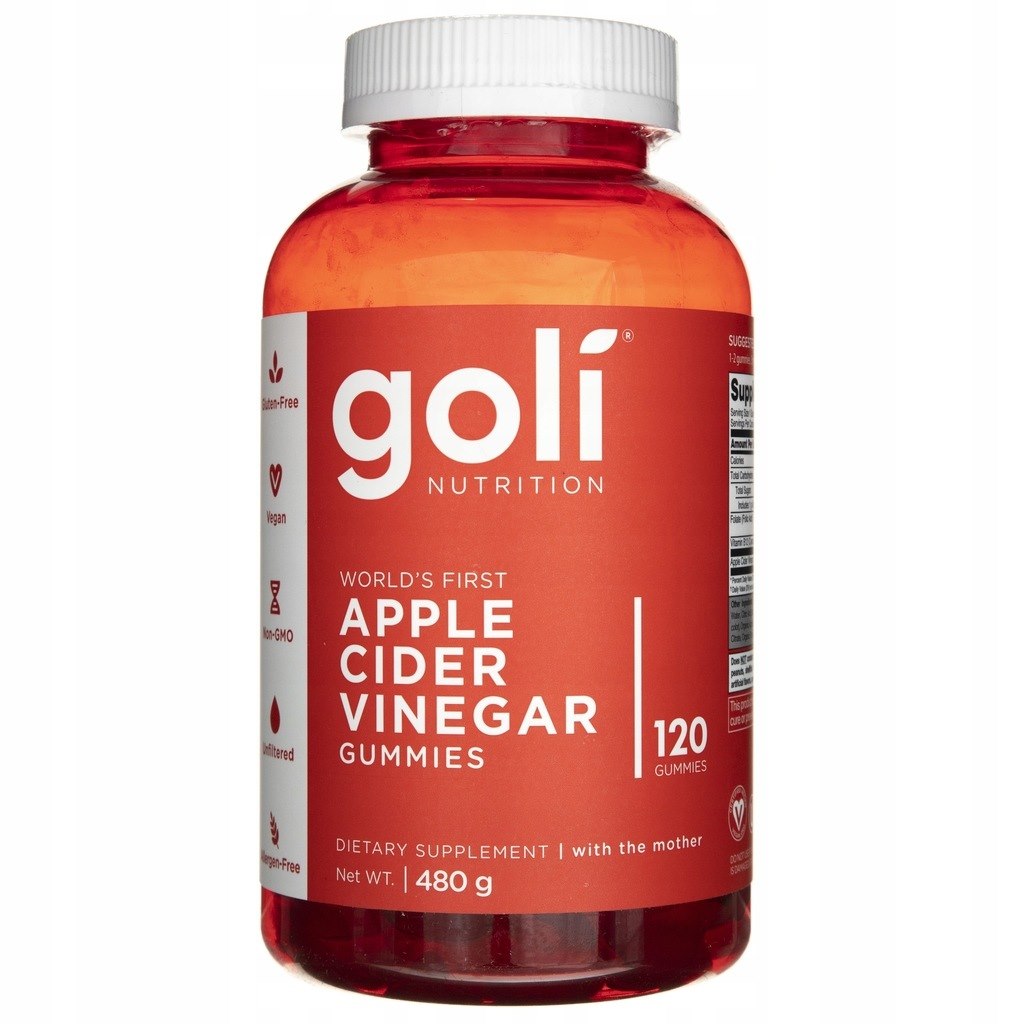 Goli Nutrition - GOLI NUTRITION Apple Cider Vinegar Gummies (120 gummies)