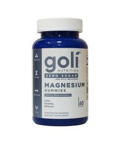 Goli Nutrition - GOLI NUTRITION Zero Sugar Magnesium (60 gummies)