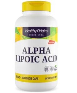 Healthy Origins - HEALTHY ORIGINS Alpha Lipoic Acid  600 mg (150 caps)