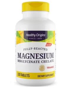 Healthy Origins - HEALTHY ORIGINS Magnesium Bisglycinate Chelate (120 tabs)