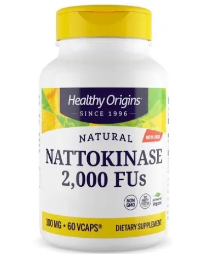 Healthy Origins - HEALTHY ORIGINS Natural Nattokinase 2000FUs (60 caps)