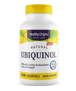 Healthy Origins - HEALTHY ORIGINS Natural Ubiquinol 100 mg (60 caps)