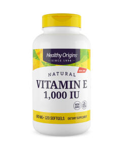 Healthy Origins - Healthy Origins Natural Vitamin E 1 000 IU 120 softgels