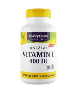 Healthy Origins - Healthy Origins Natural Vitamin E 400 IU 180 softgels