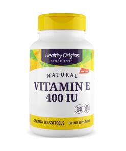 Healthy Origins - Healthy Origins Natural Vitamin E Depot 400 IU 90 soft capsules