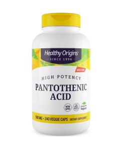 Healthy Origins - Healthy Origins Pantothenic Acid 500mg 240 Veg. capsules