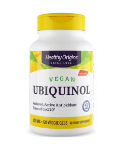 Healthy Origins - Healthy Origins Vegan Ubiquinol 100mg 60 Veg. gels