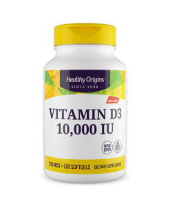Healthy Origins - Healthy Origins Vitamin D3 Depot 10 000 IU 120 soft capsules