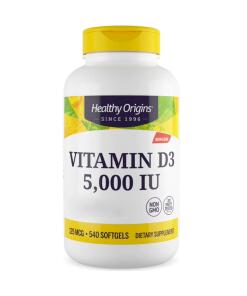 Healthy Origins - Healthy Origins Vitamin D3 Depot 5 000 IU 540 soft capsules
