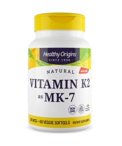 Healthy Origins - Healthy Origins Vitamin K2 MK7 100mcg 60 soft capsules