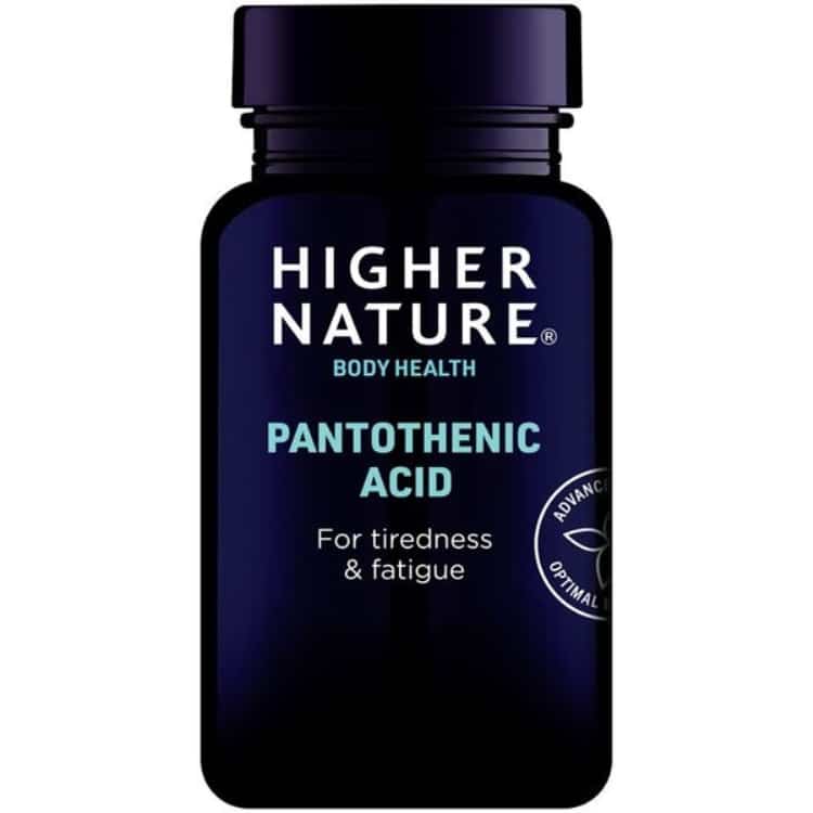 Higher Nature - Pantothensyre - 60 kapsler