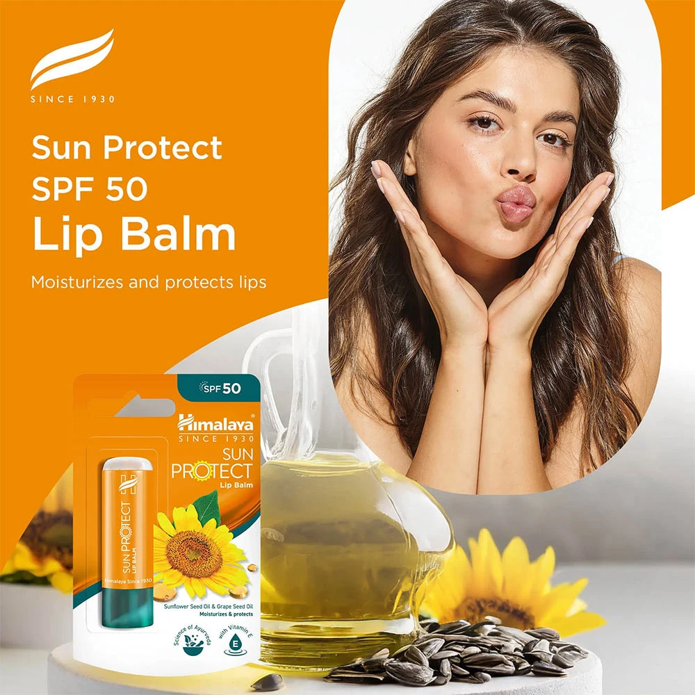 Baume à lèvres Himalaya Sun Protect SPF50 (4,5 g) – Image 9