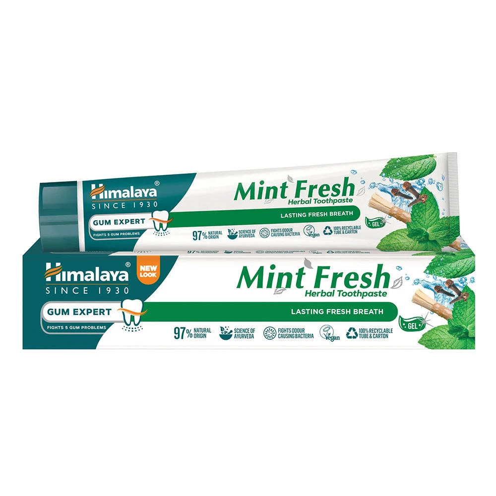 Dentifrice à la menthe fraîche aux herbes - 75 ml. – Image 3