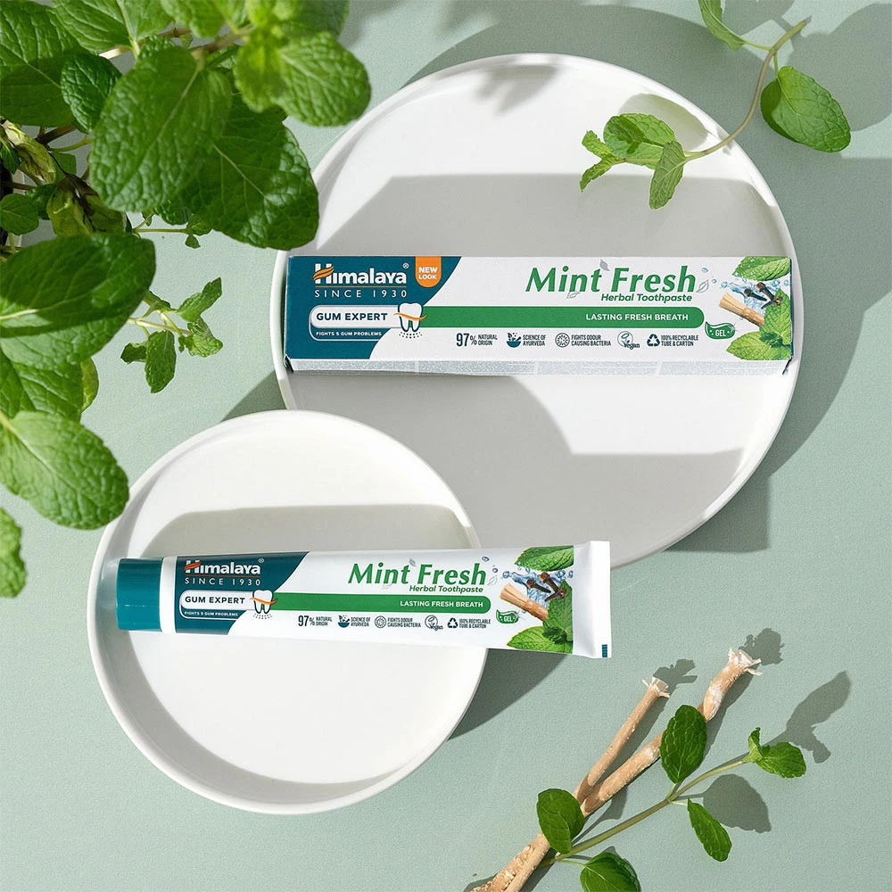 Dentifrice à la menthe fraîche aux herbes - 75 ml. – Image 8