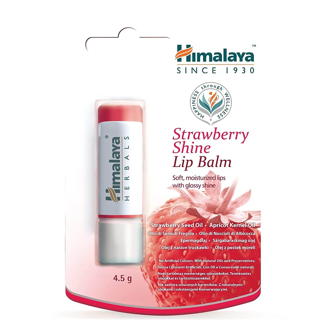 Himalaya - Strawberry Shine Lip Balm - 4.5g
