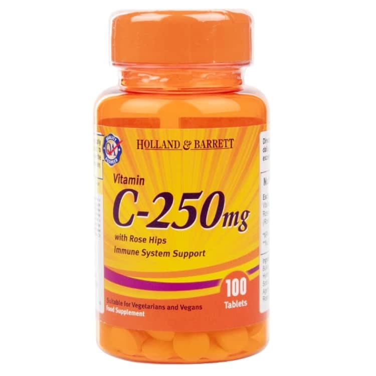 Holland & Barrett - C-vitamin med vilde hyben
