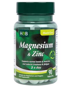 Holland & Barrett - Magnesium with Zinc - 90 tabs