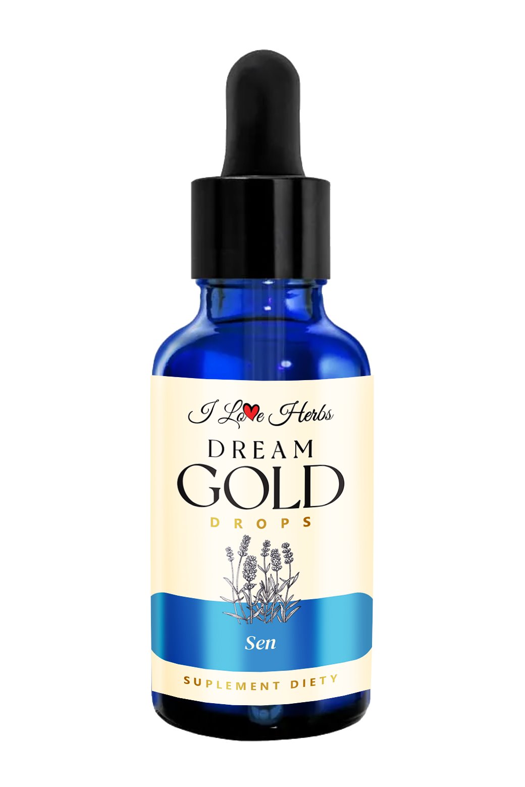 I Love Herbs - I LOVE HERRBS - DREAM Gold Drops SEN (50 ml)