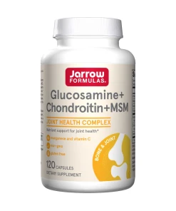 Jarrow Formulas - Glucosamine + Chondroitin + MSM - 120 caps