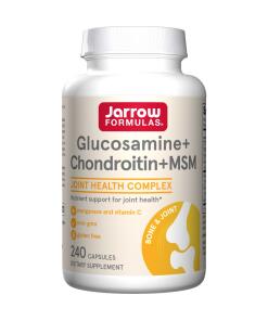 Jarrow Formulas - Glucosamine + Chondroitin + MSM - 240 caps