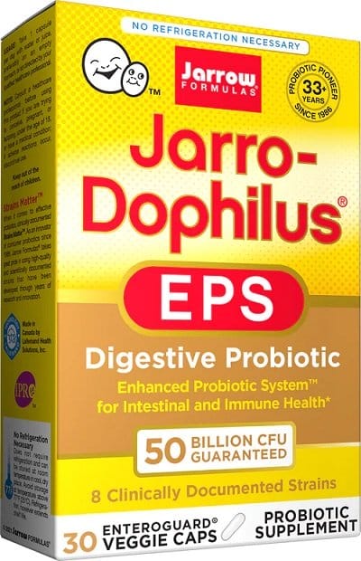 Jarrow Formulas - Jarro-Dophilus EPS - 50 milliarder CFU - 30 vcaps