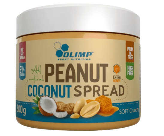 - Jordnødde- og kokossmør - 300 gram