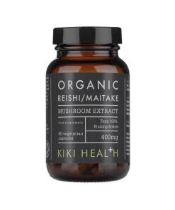 KIKI Health - Reishi & Maitake Mushroom Extract - 60 vcaps