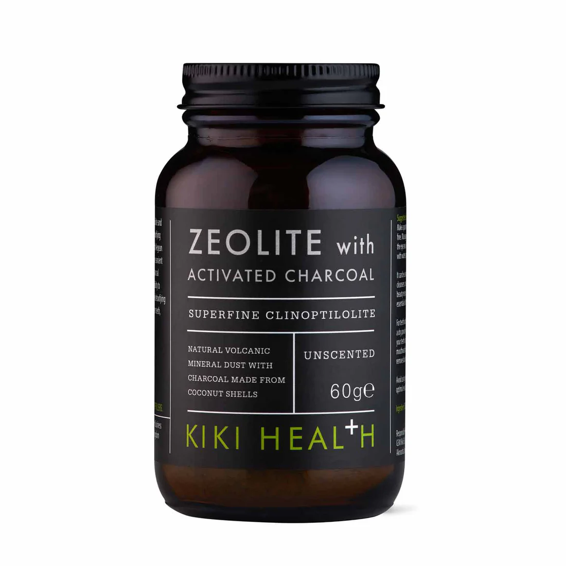 KIKI Health - Zeolite With Activated Charcoal Powder - 60g